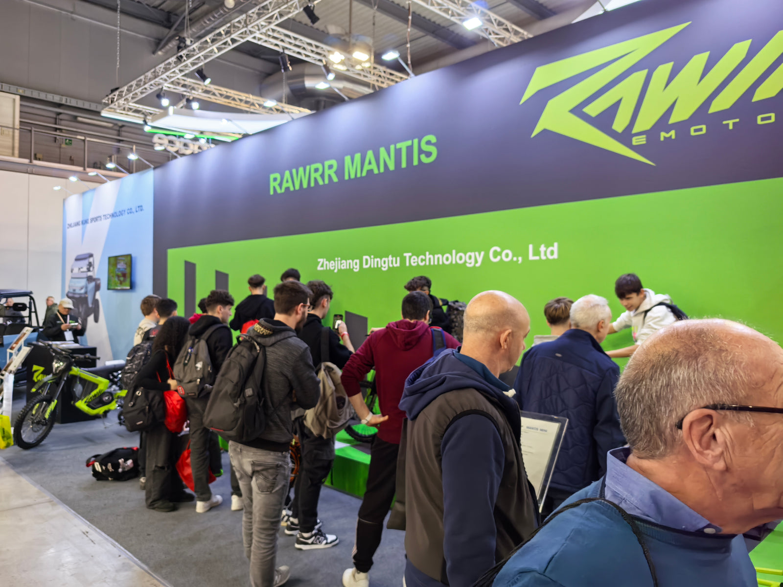 rawrr mantis in EICMA motorcycle show 2024