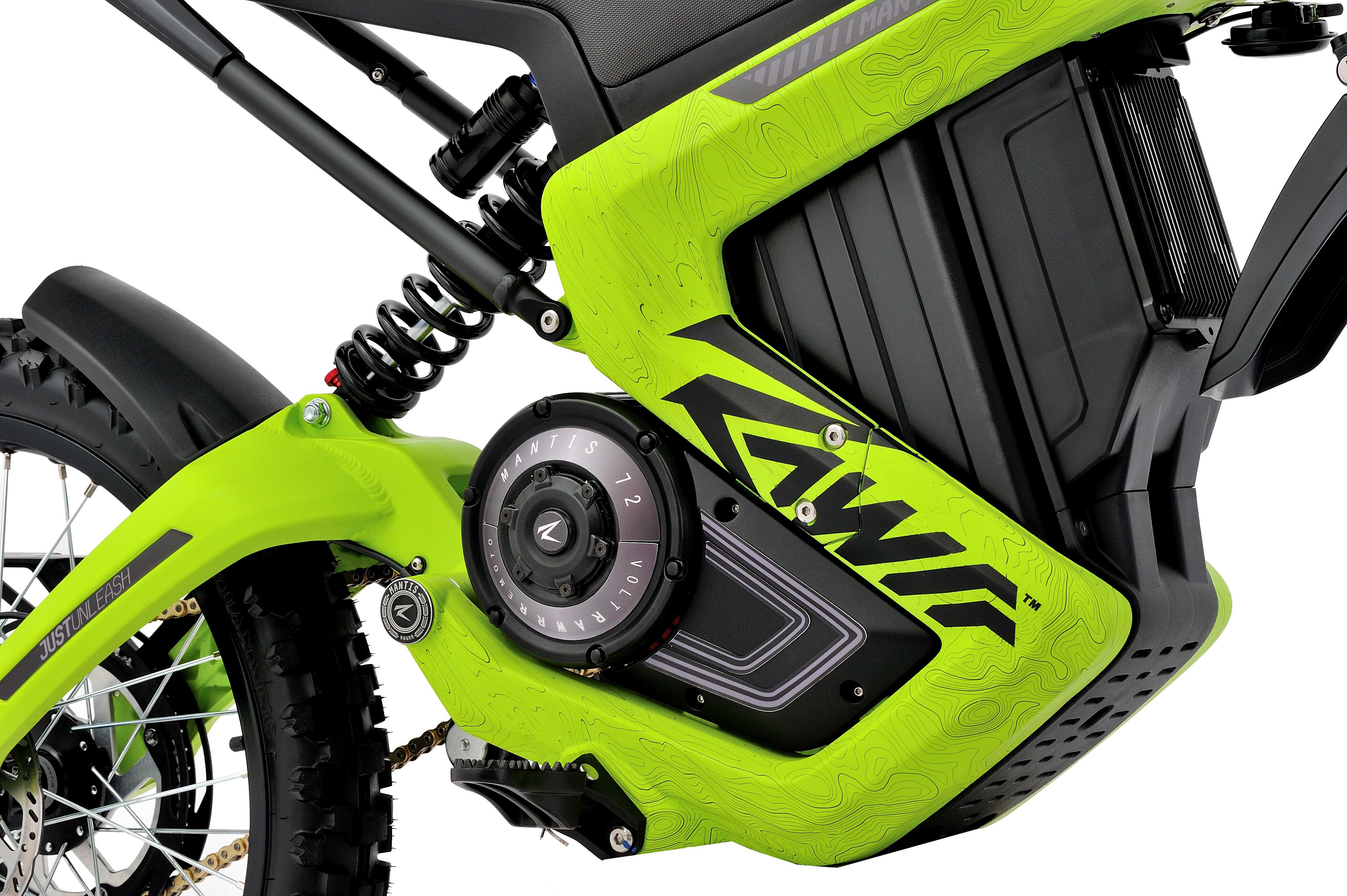 72V rawrr mantis body part