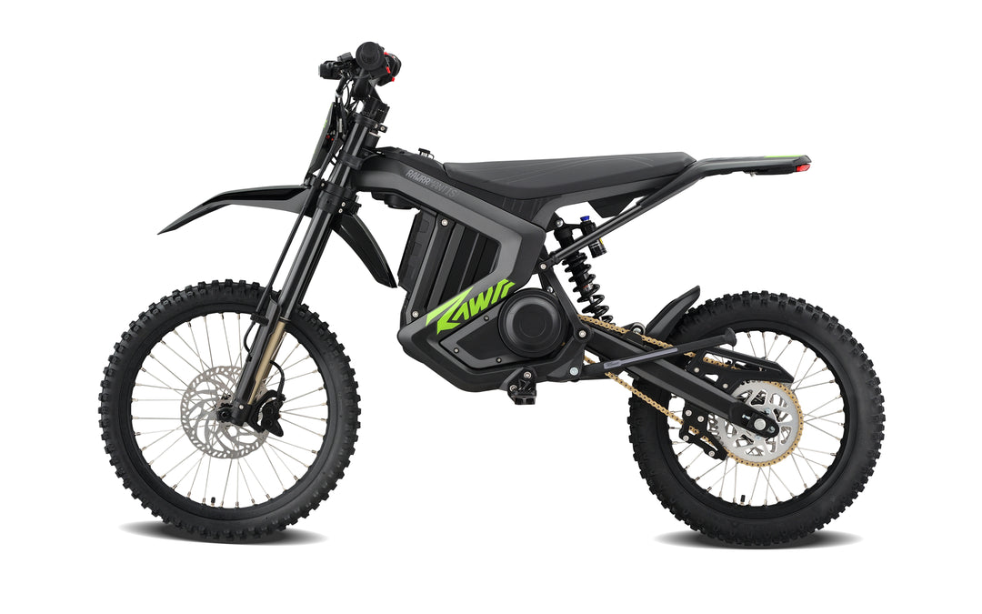 RAWRR Mantis Electric Motorcycle: 72V Mantis X Pro