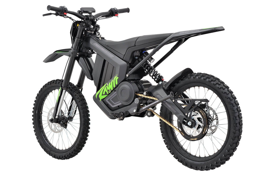 Rear view black mantis 72V